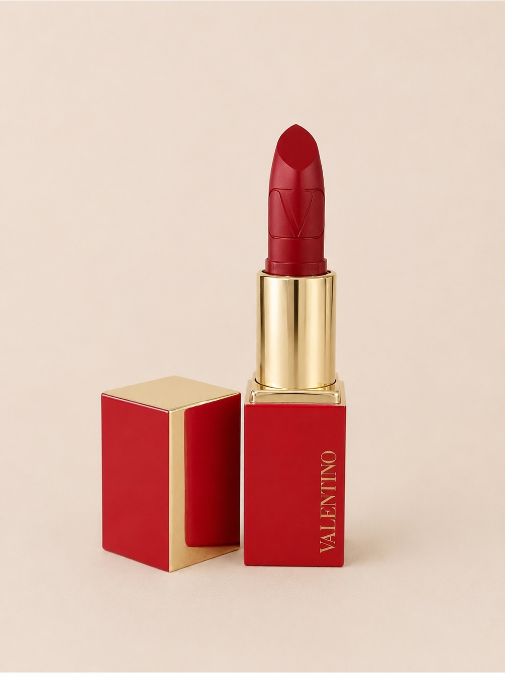 NIB Valentino Red Matte Lipstick — Classic Red Mini